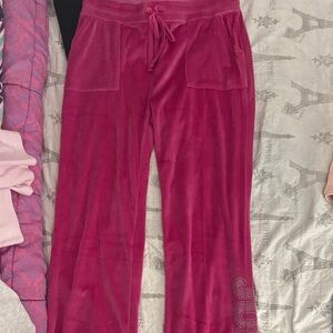 Juicy Couture Fuchsia Lounge Pants